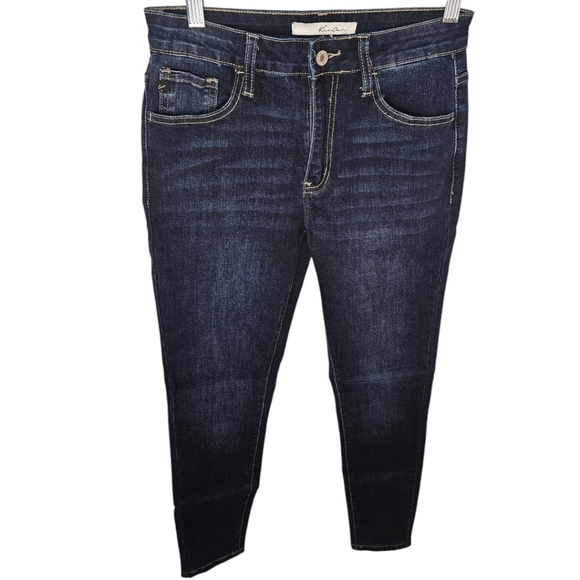 NWT Kancan Skinny Dark Wash Jeans - Picture 1 of 3